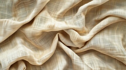 A beige fabric texture background.