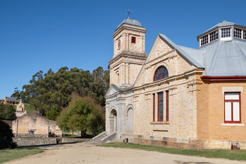 Fototapeta premium The Asylum building at the Port Arthur Historic Site, Tasmania, Australia