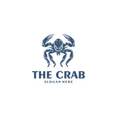 The crab logo vector illustration