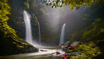 waterfall in the forest
