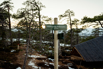National Park Ånderdalen at Senja Norway