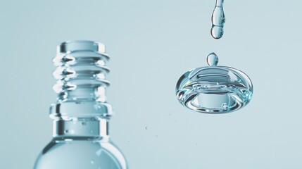 modern glycerin dropper bottle Reflects light and emphasizes smooth texture. Helps increase the purity and clarity of glycerin.