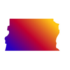 Distrito Federal map gradient 