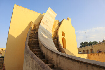  Jantar-Mantar is an UNESCO World heritage site, is an Astronomical observation site built in 18th century to study Time and Planetary movements in solar system in Jaipur, Rajasthan, India. .