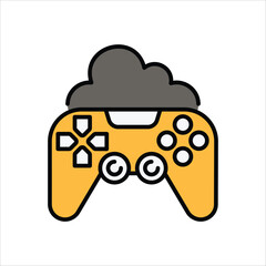 Gamepad vector icon