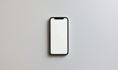 Mobile Phone with Blank Screen Display