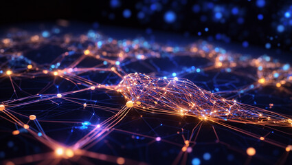 Obraz premium lights of fractal realms