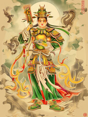 Fototapeta premium chinese god