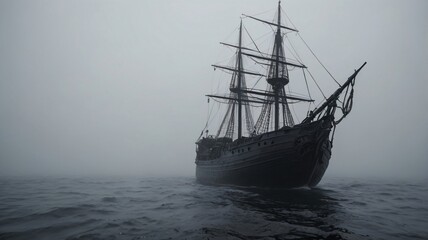 Obraz premium ship in the sea