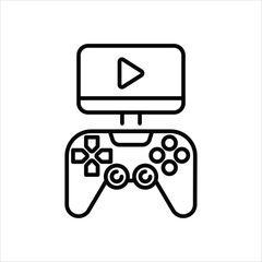 Videogame vector icon