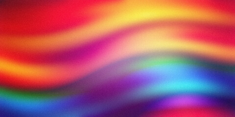 Vivid rainbow gradient background with flowing, vibrant colors. Perfect for adding a dynamic and energetic touch to designs, digital art, and creative projects. Ideal for modern visual presentations