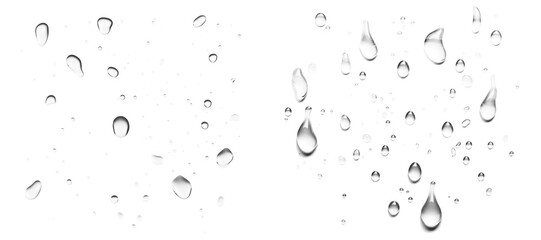 water rain drop effect set