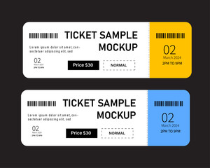 game ticket template