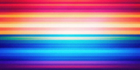 Vibrant and colorful horizontal gradient stripes in warm and cool tones, creating a dynamic and eye-catching background. Perfect for modern designs, digital artwork, and creative projects