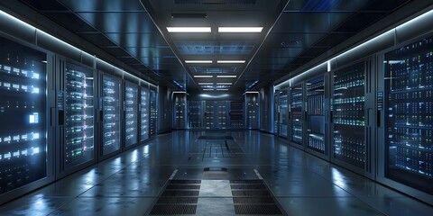 Obraz premium Server room
