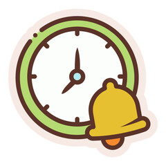 time clock alert icon