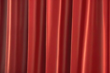 red curtain background