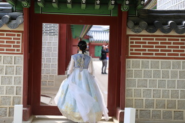 韓服・チマチョゴリ　 アジア　20代女性