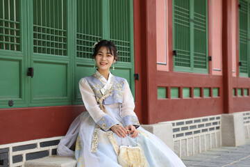 韓服・チマチョゴリ　 アジア　20代女性