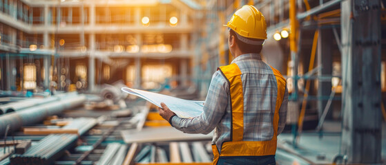 Engineers managing construction projects