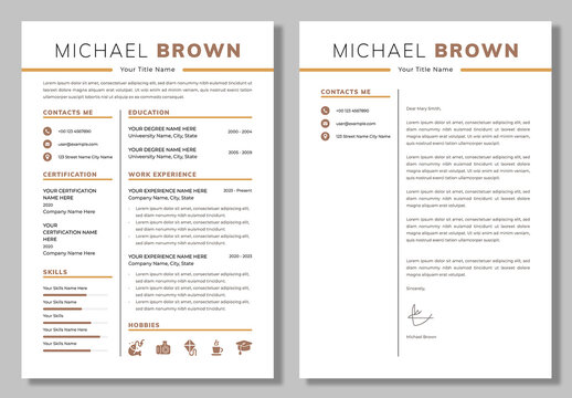 Clean Resume Layout
