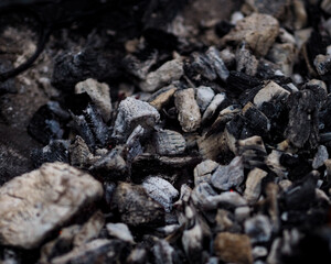 Ashes are filled with campfire stories