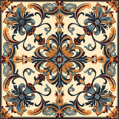 wallpaper, tiles or carpet in a seamless pattern.