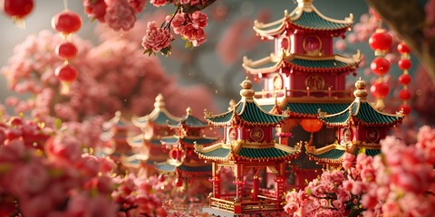 Obraz premium Happy Chinese New Year