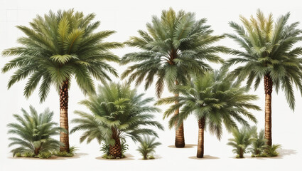 palm tree on the beach