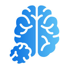 brain gradient icon