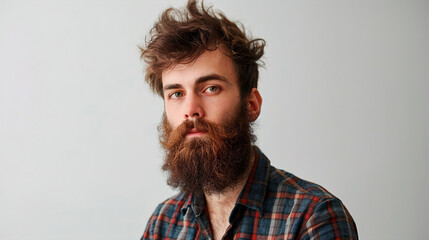 portrait of a man with beard 