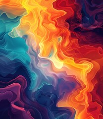 Obraz premium Colorful abstract painting