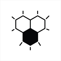 Fototapeta premium Structure vector icon