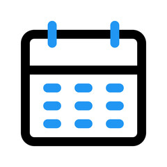 calendar line color icon