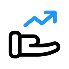 investment line color icon