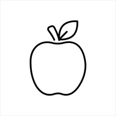 Apple vector icon