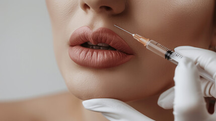 Lip flip, cosmetology 