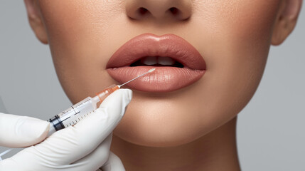 Lip flip, cosmetology 