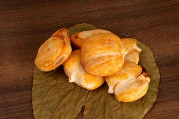 Borassus Flabellifer or Ice Apple or Wine Palm or Doub Palm - Young Fruit with Sweet and Healthy Water. In India, one of the fruits you will find on every street corner during summer.