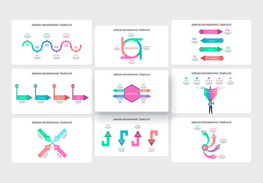 Arrow Infographic Design Layout