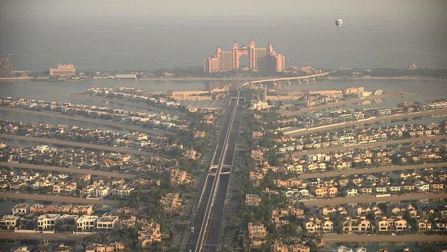 Explore a city from above with a plethora of buildings creating a dense urban landscape below