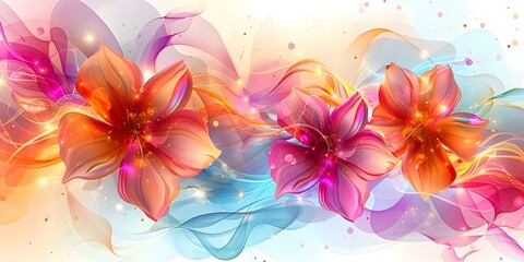 Obraz premium Flowers in Full Bloom