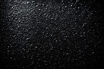 Obraz premium water drops on black background