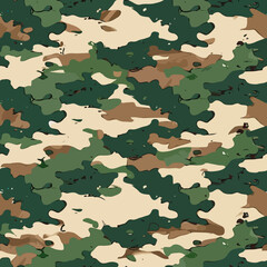 Fototapeta premium Vector Camo Pattern