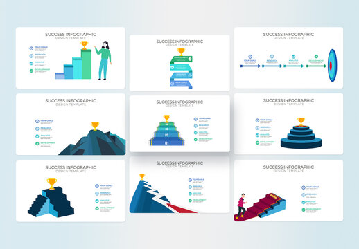 Business Success Infographic Presentation Template