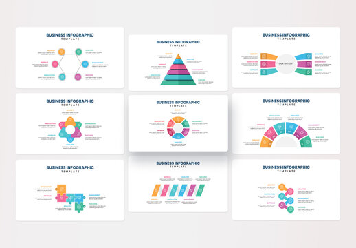 Business Infographic Design Diagram Template