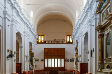 interior of a church