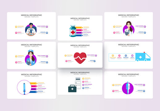 Medical Healthcare Infographic Template