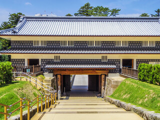 【石川県】金沢城公園・鼠多門