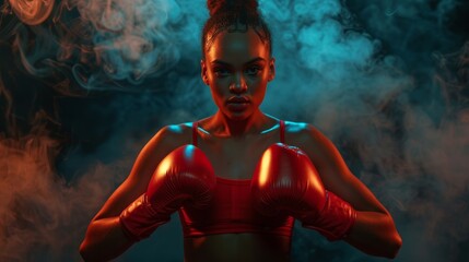 portrait of a boxer